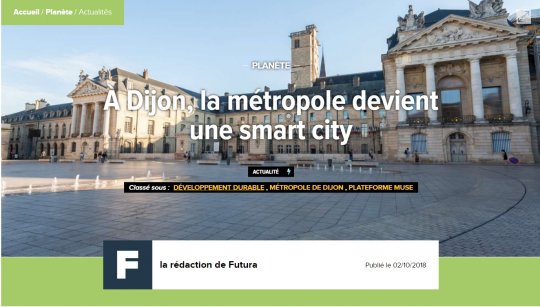 À Dijon, la métropole devient une smart city @futurasciences