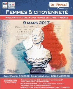 Mobilisation citoyenne des femmes de Tarn-et-Garonne, une journée exceptionnelle pour vous mesdames.