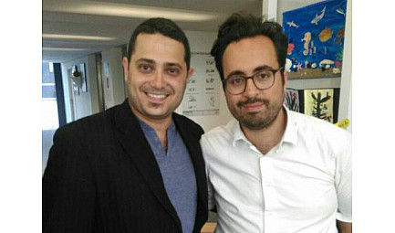 Mounir Mahjoubi, Secrétaire d'Etat au Numérique également dans la campagne des législatives sur paris 19ème