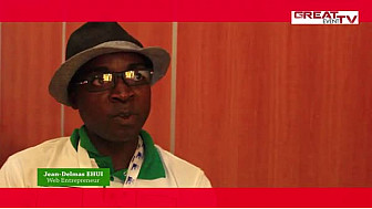 AWEF 2014: Entretien avec Jean-Delmas EHUI, Web entrepreneur ivoirien