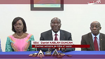 GIABA: Conférence de presse du Premier Ministre ivoirien