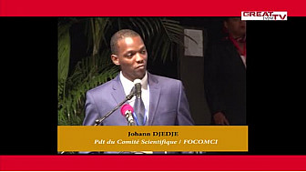 FOCOMCI 2013 : Discours du Président du Comité scientifique & d'Organisation