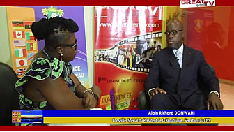 Réunion du groupe G7 des Amis du Golfe de Guinée: Entretien avec M. Alain-Richard DONWAHI, Secrétaire du CNS
