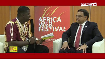 AFRICA WEB FESTIVAL 2015: Entretien avec S.E.M Georges SERRE