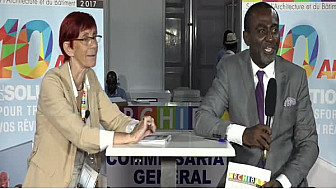 ARCHIBAT 2017: ARCHI-LIVE avec Mme Jackie BERTHO ANDOH-ALLE