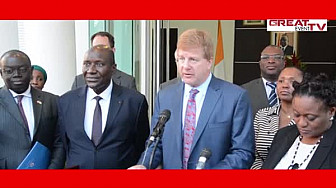 CHAMBRE DE COMMERCE AMERICAINE: AUDIENCE AVEC LE PREMIER MINISTRE IVOIRIEN A ABIDJAN