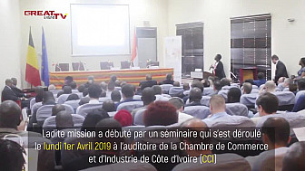 FORUM ÉCONOMIQUE IVOIRO-BELGE : LA CÔTE D'IVOIRE, PAYS ATTRAYANT