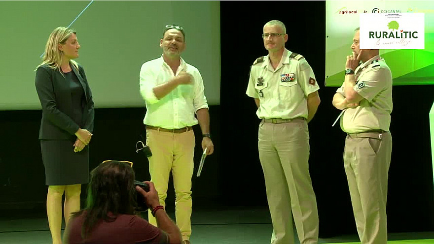Prix Coup de Cœur RURALITIC 2019: Le Lieutenant-colonel Eric ARGAUT présente le Régiment SMV Service Militaire Volontaire @RURALITIC2019 @MTN_cote @JCNguyenVanSang